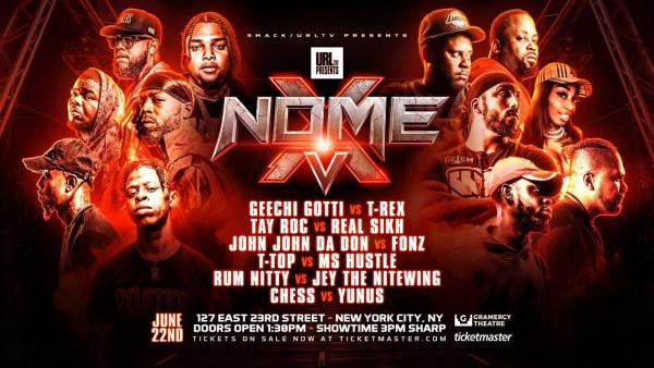 URL: Ultimate Rap League - Night of Main Events XV