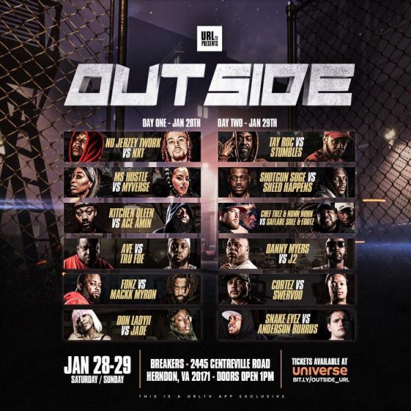 URL: Ultimate Rap League - Outside