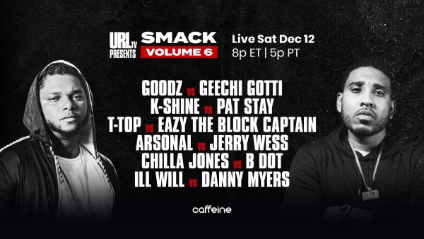 SMACK Volume 6 - URL: Ultimate Rap League | Battle Rap Event | VerseTracker