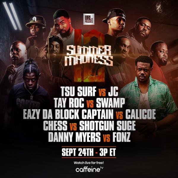 Summer Madness 12 - URL: Ultimate Rap League | Battle Rap Event ...