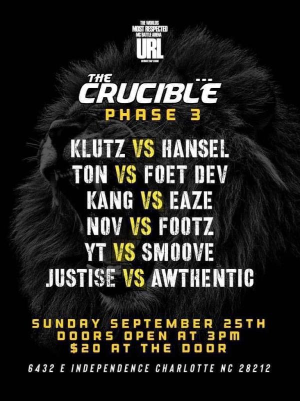 URL: Ultimate Rap League - The Crucible: Phase 3