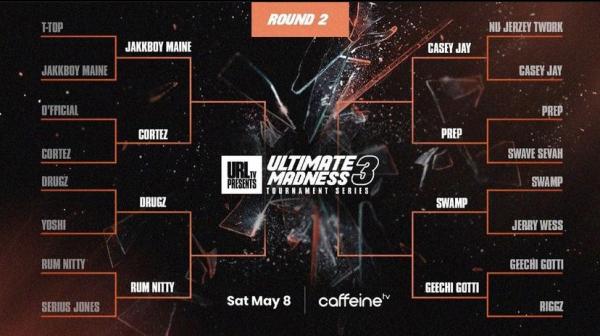 URL: Ultimate Rap League - Ultimate Madness 3: Round 2