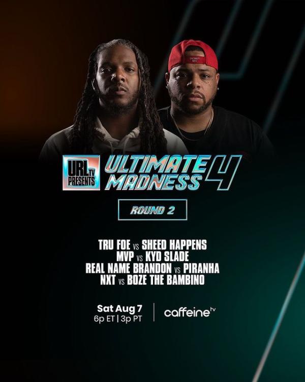 URL: Ultimate Rap League - Ultimate Madness 4: Round 2
