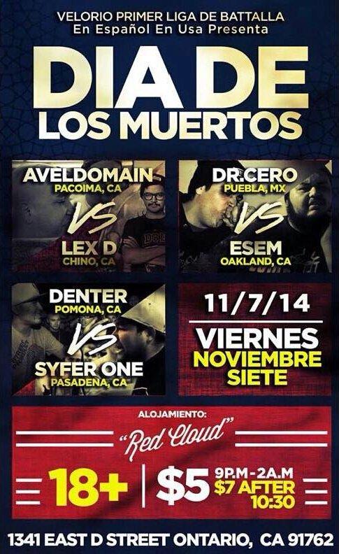 Velorio Liga De Batallas - Dia De Los Muertos