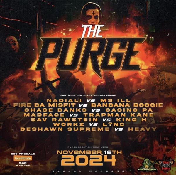 Verbal War Zone - The Purge