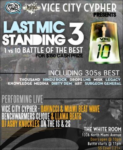 Vice City Cypher - Last Mic Standing 3