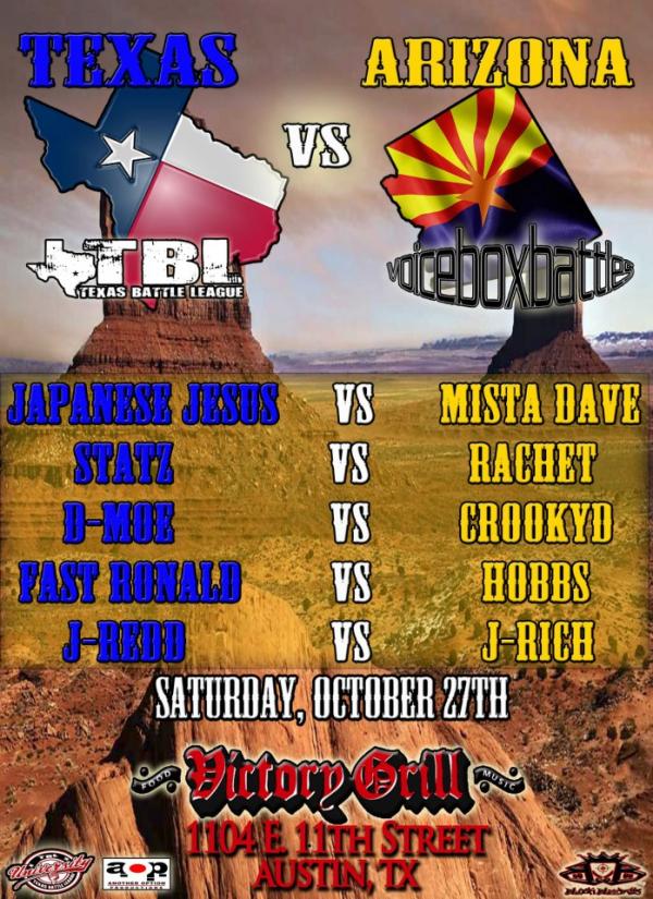 Voicebox Battles - Texas vs Arizona