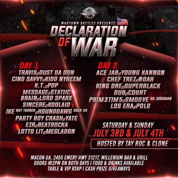 WarTown Battles - Declaration of War