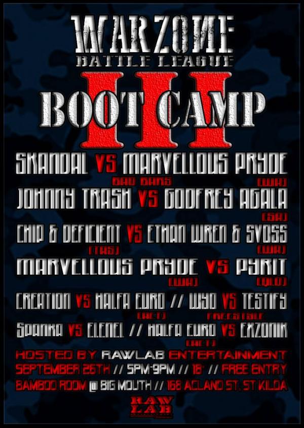 Warzone Battle League - Boot Camp III