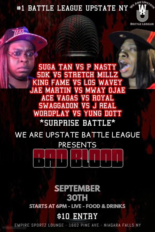 We Are Upstate Battle League - Bad Blood (We Are Upstate Battle League)