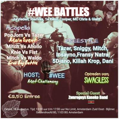 WEE Battles - WEE Battles (August 18 2018)