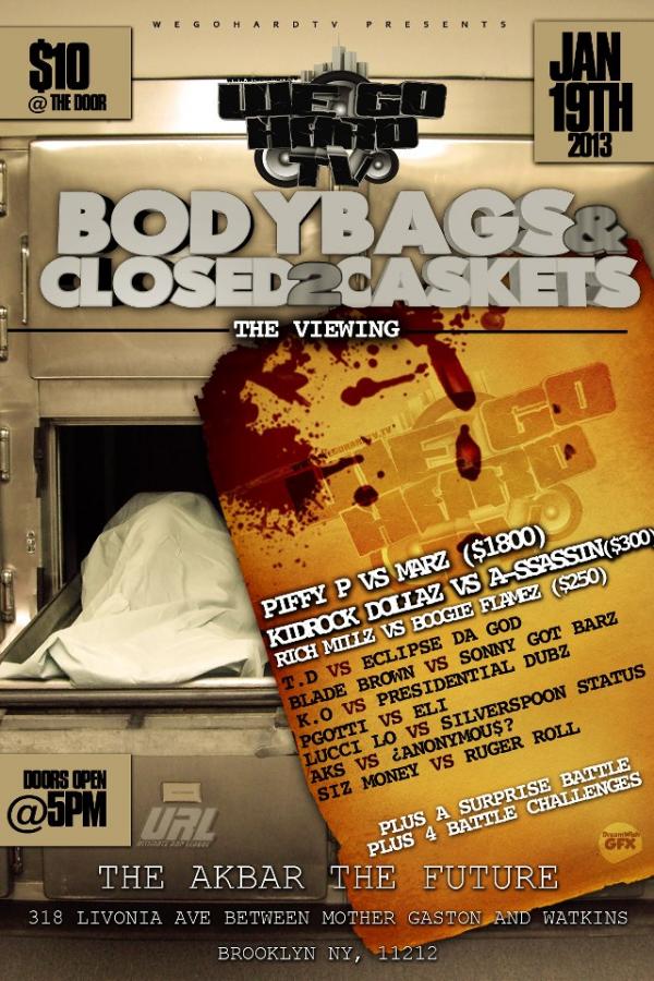 WeGoHardTV - Bodybags and Closed Caskets 2 - The Viewing