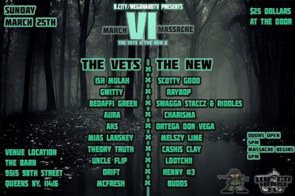WeGoHardTV - March Massacre 6: The Vets vs. The New 2