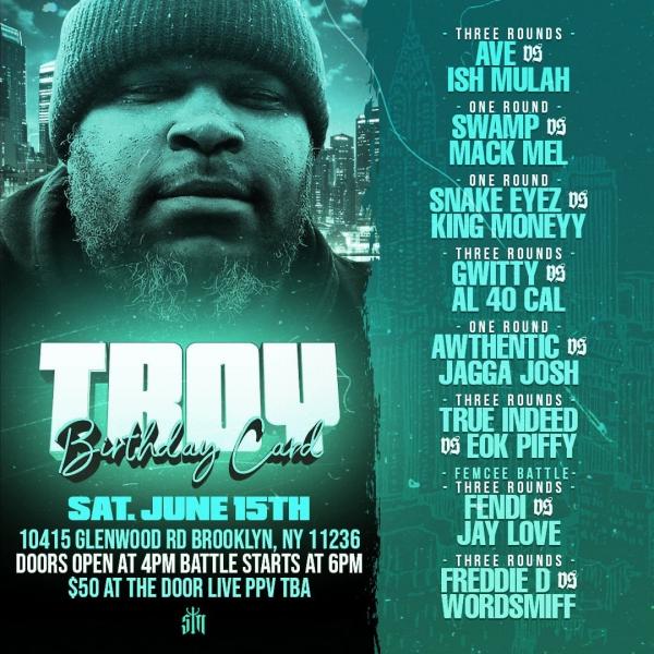 WeGoHardTV - Troy Martin BDay Card 2024