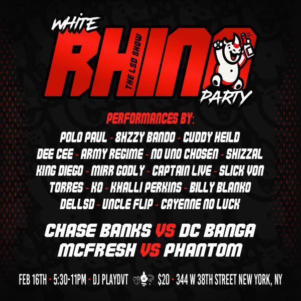 WeGoHardTV - White Rhino Party (February 16 2025)