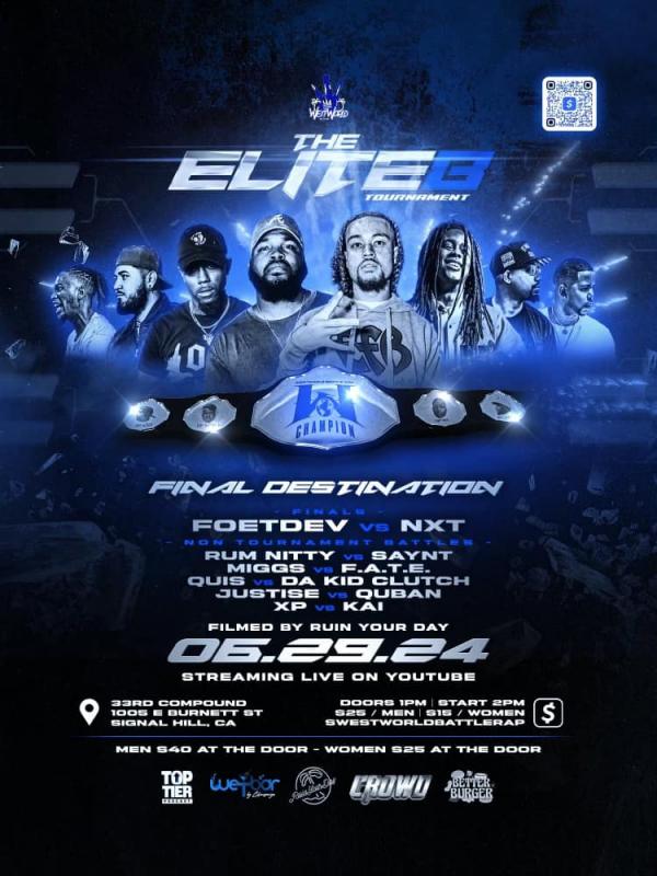 WestWorld Battle Rap - The Elite 8: Tournament Finals