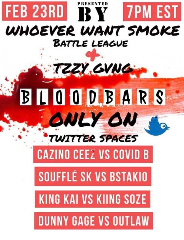Whoever Want Smoke - Blood Bars