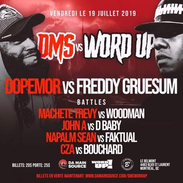 Word Up Battles - DMS vs. Word Up