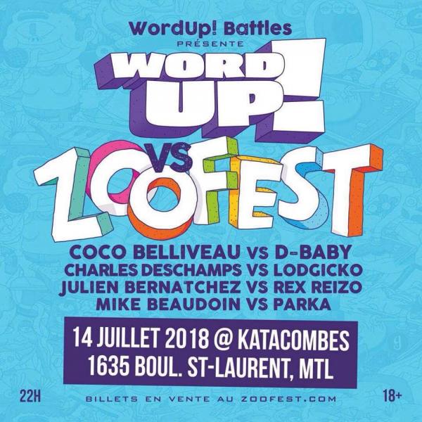 Word Up Battles - Word Up! vs. Zoofest