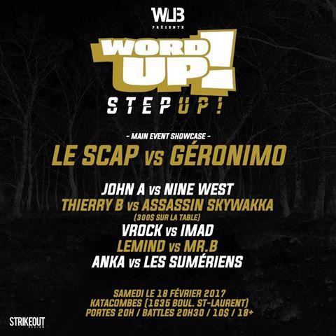 Word Up Battles - StepUp! 2