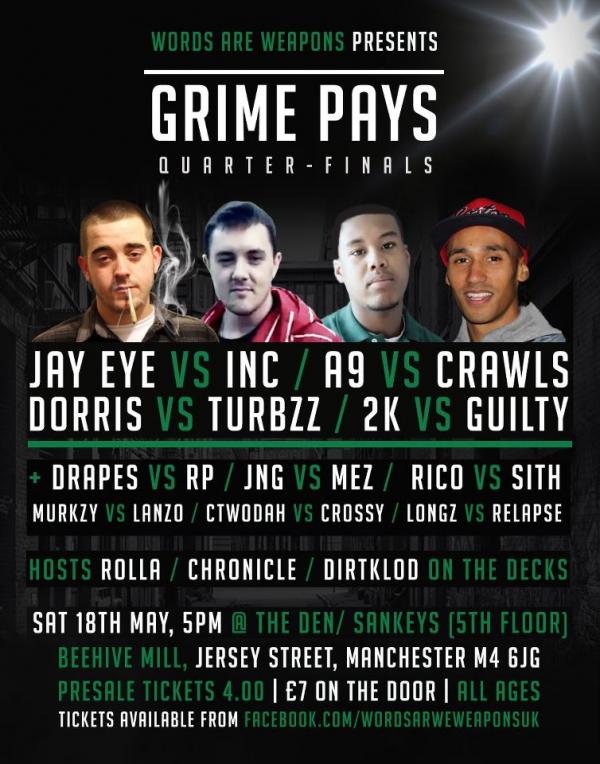 Words Are Weapons - Grime Pays - Quarter Finals